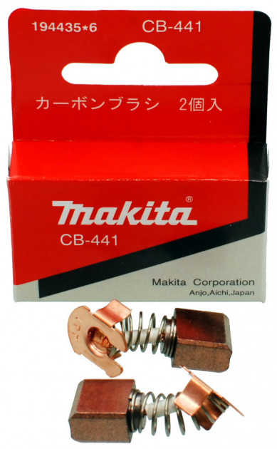 Щётки Makita CB-441 7х11х11 194435-6 меднографитовые